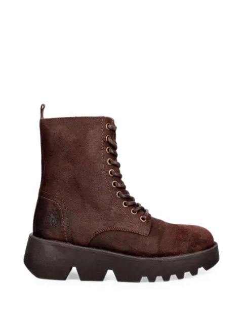 Fly London lace-up platform boots