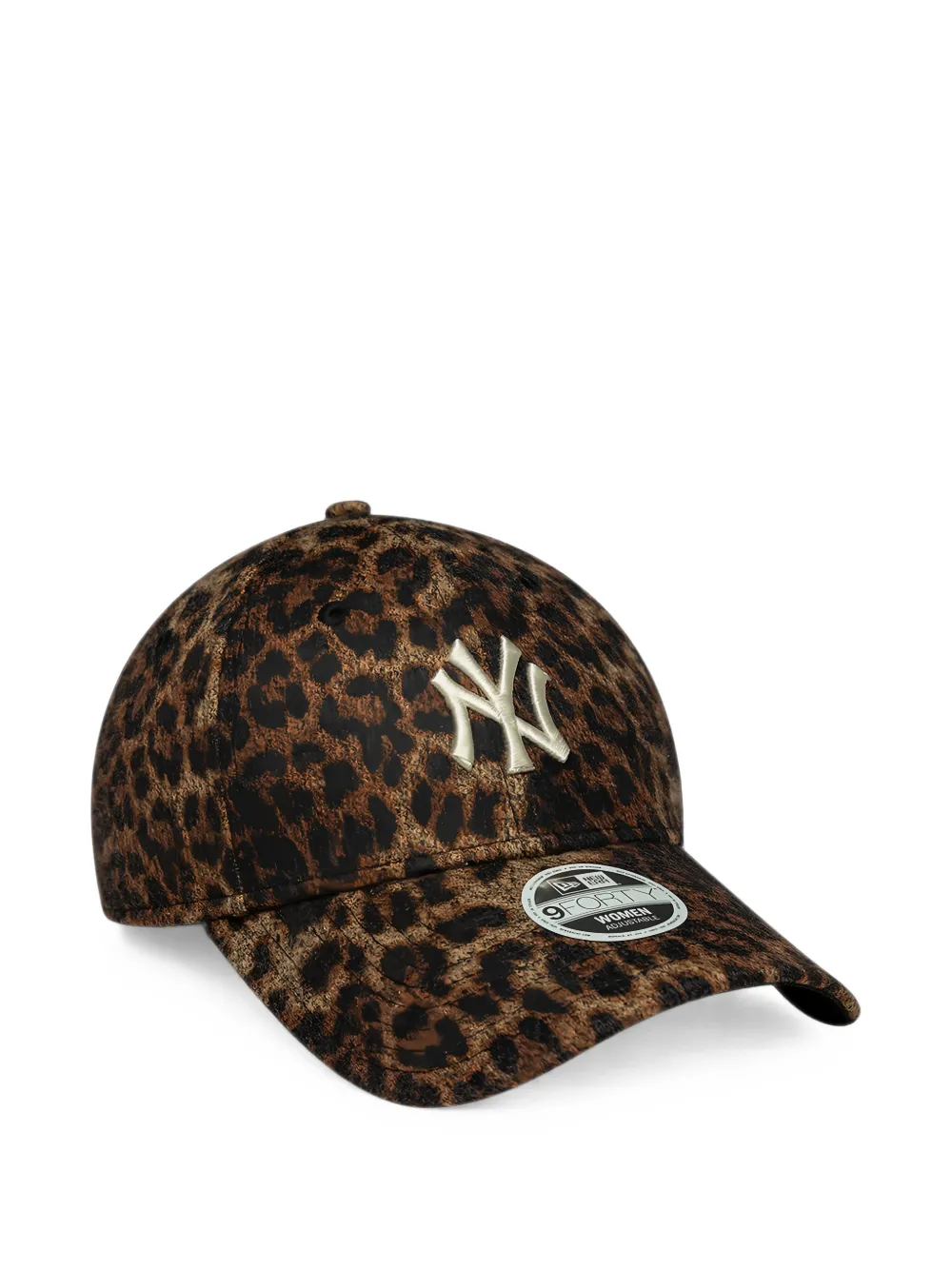 NEW ERA CAP New York Yankees Womans MLB 9Forty pet met luipaardprint Bruin