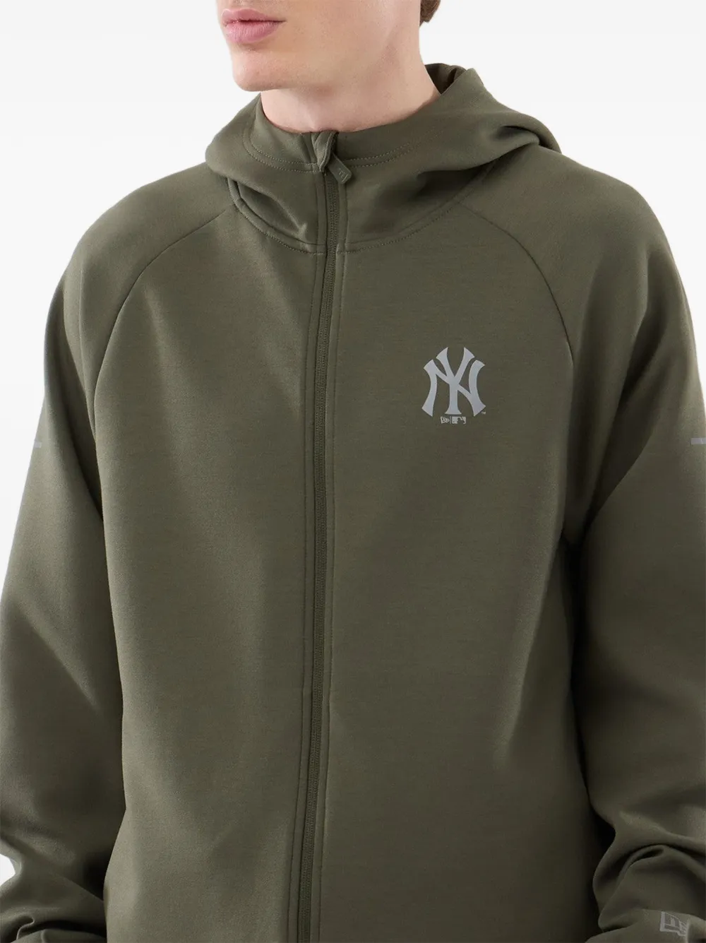 NEW ERA CAP New York Yankees Core Plus Fz hoodie met rits Groen