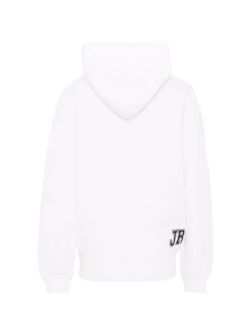 John Richmond Junior Hoodie met geborduurd logo Wit