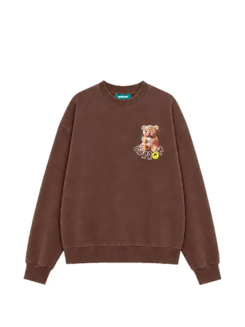 BARROW graphic-print cotton sweatshirt