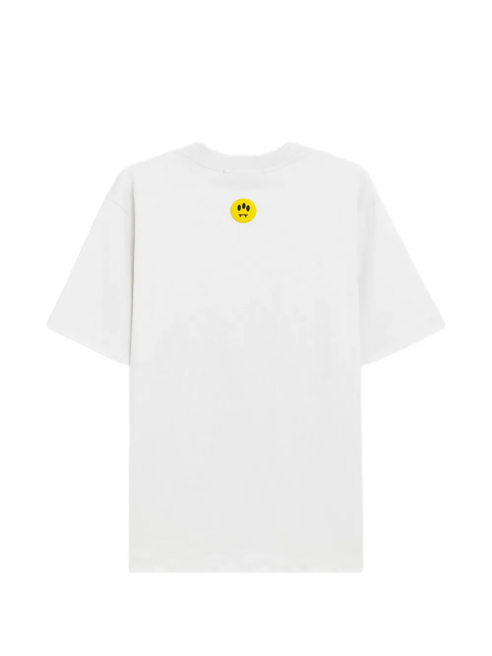 BARROW T-shirt met logoprint en ronde hals Beige