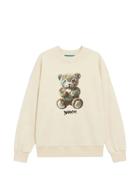 BARROW teddy-bear print sweatshirt