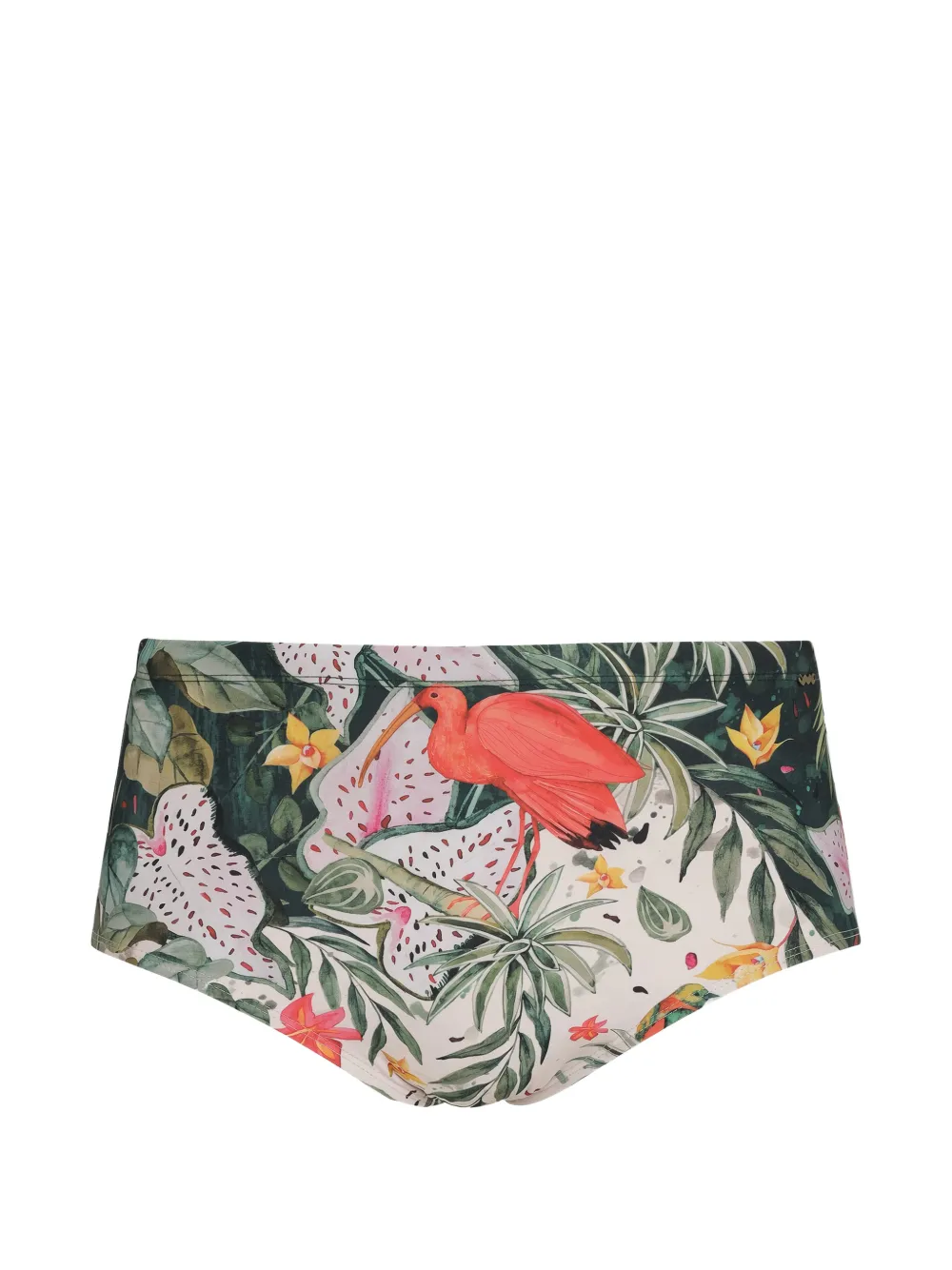 Amir Slama tropical-print swimming trunks - Toni neutri