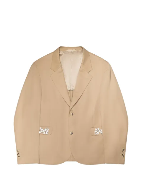 Simone Rocha embellished-detail blazer