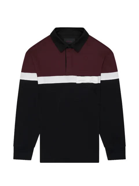Simone Rocha striped-pattern cotton polo shirt