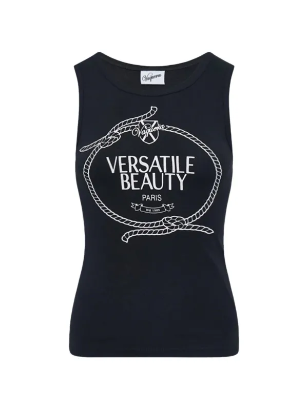 vaquera レース タンクトップ　ヴァケラ　farfetch Vaquera Versatile Beauty タンクトップ | ブラック | FARFETCH JP