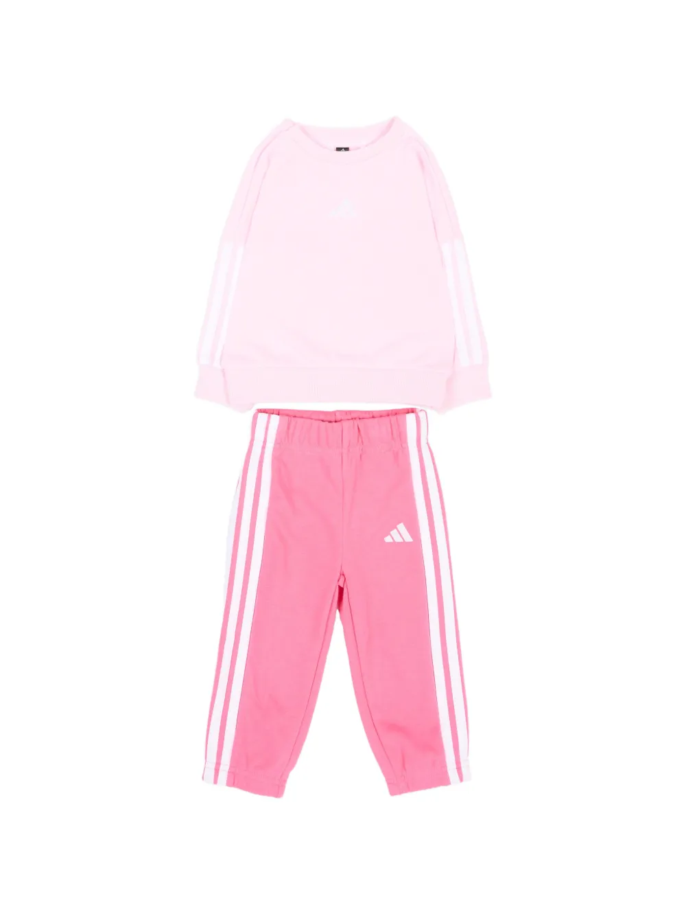 adidas Kids Trainingspak met logoprint Roze