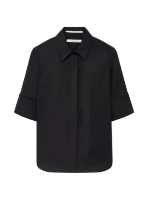 ANINE BING Coco button-up Shirt | Black | FARFETCH