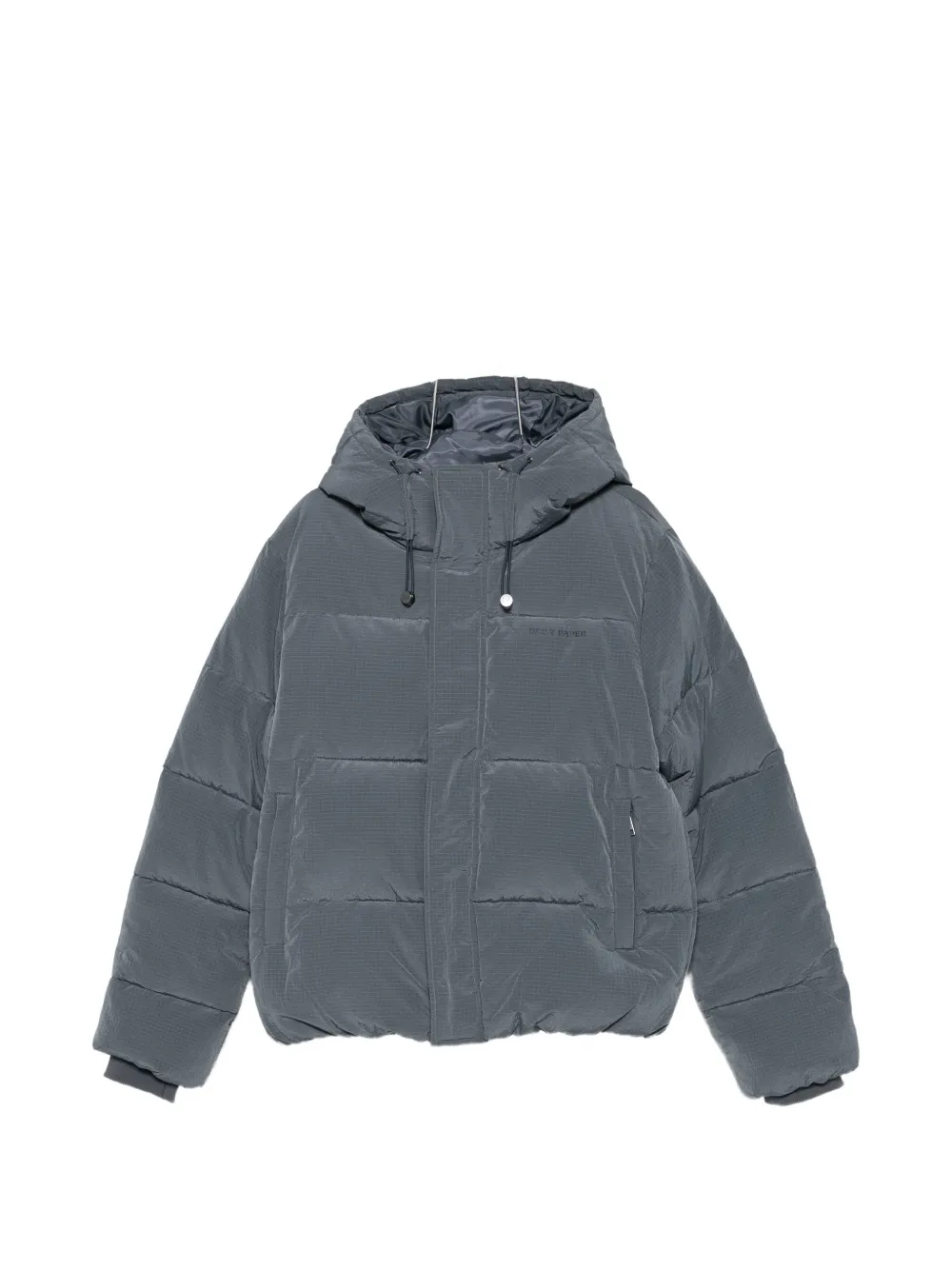 Daily Paper Ripstop Puffer Jacket In Gray