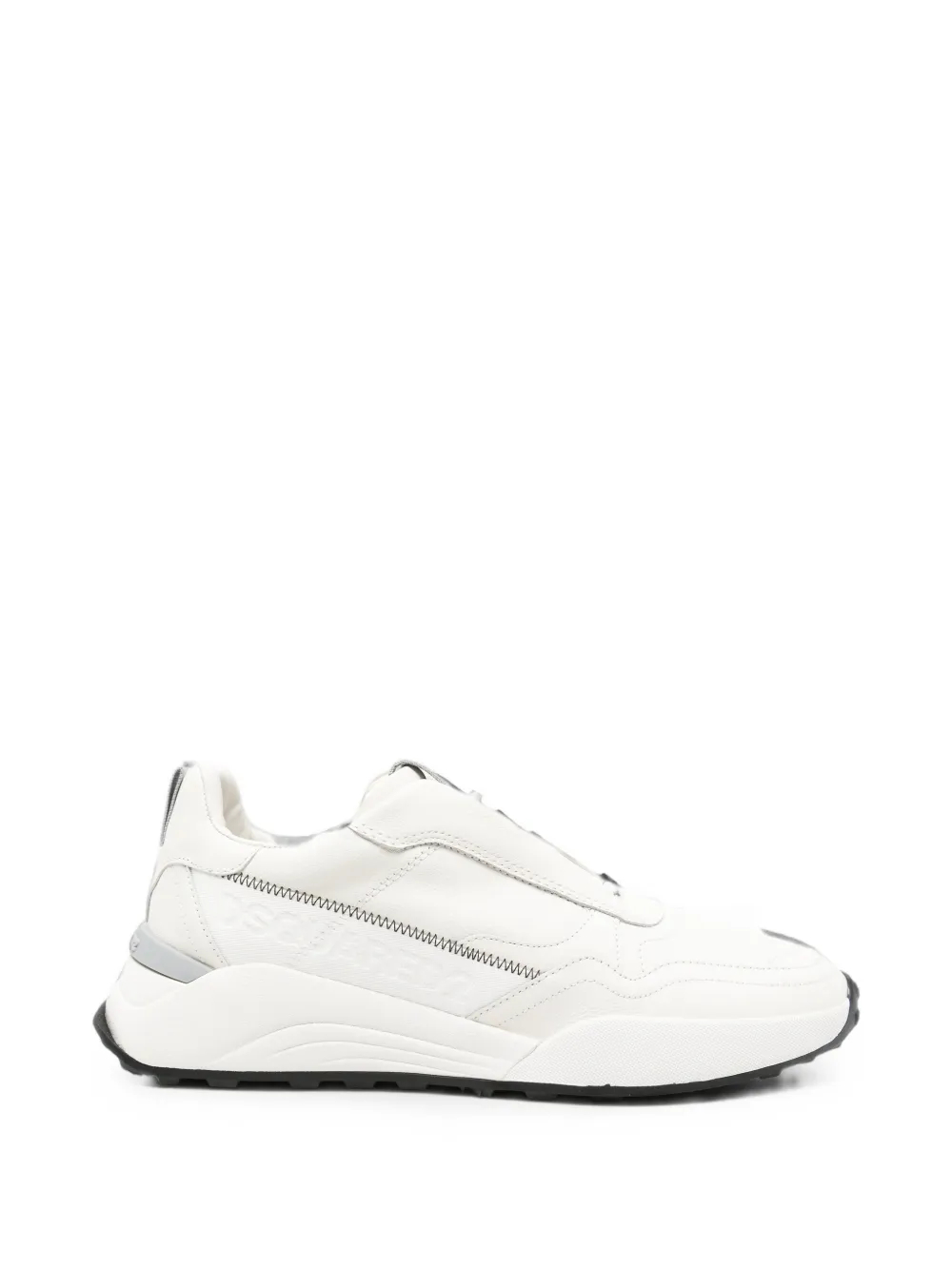 DSQUARED2 Flow logo-embossed panelled sneakers - Weiß