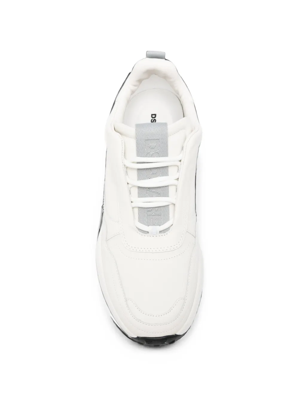 DSQUARED2 Flow logo-embossed panelled sneakers Wit