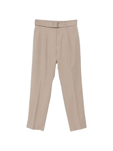 Antony Morato belted pressed-crease trousers