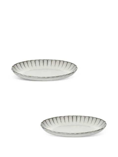 Serax x Sergio Herman large Inku oval serving bowls (set of two)