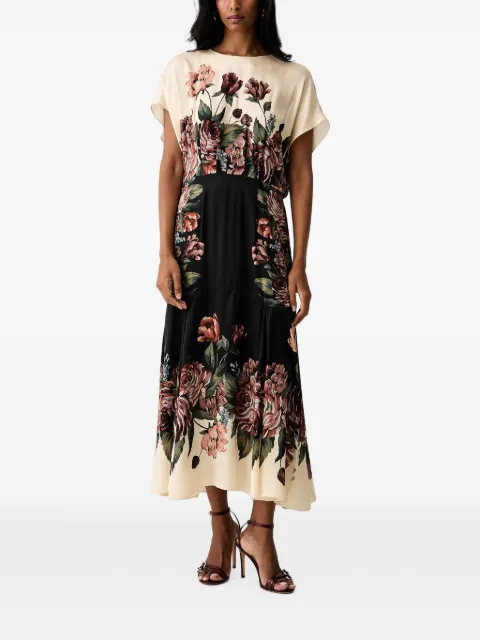 FARM Rio floral-print midi dress