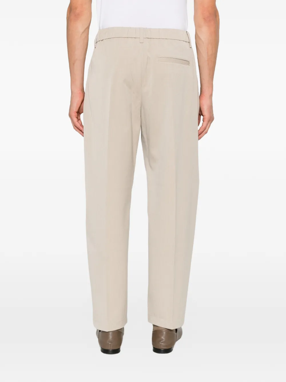 Antony Morato pleated-detail trousers Beige
