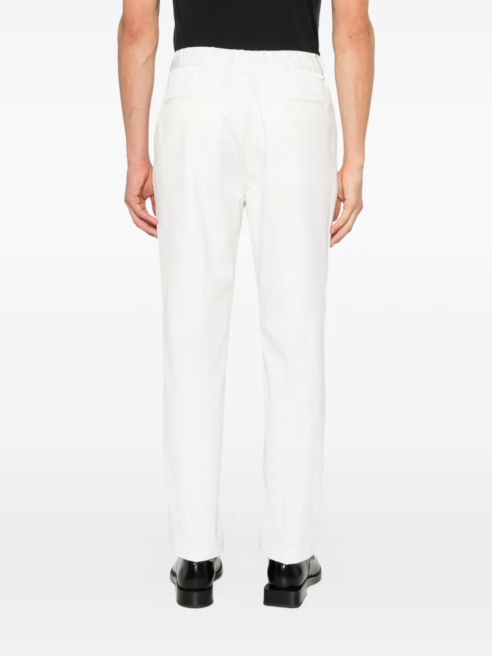 Antony Morato pleated straight-leg trousers Beige