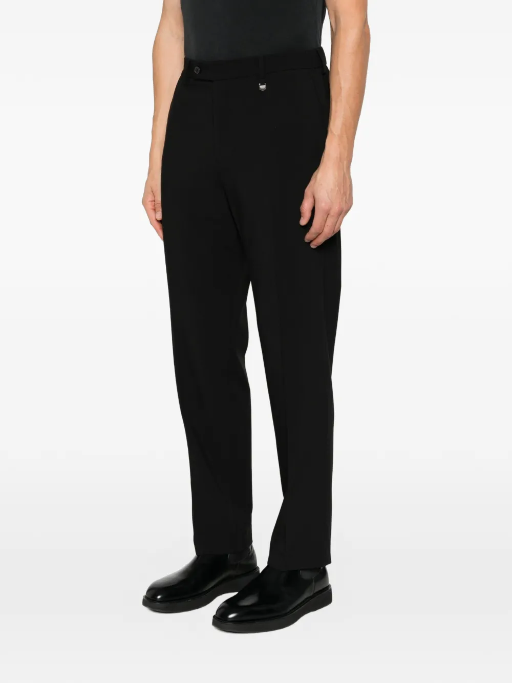 Antony Morato straight-leg tailored trousers Zwart