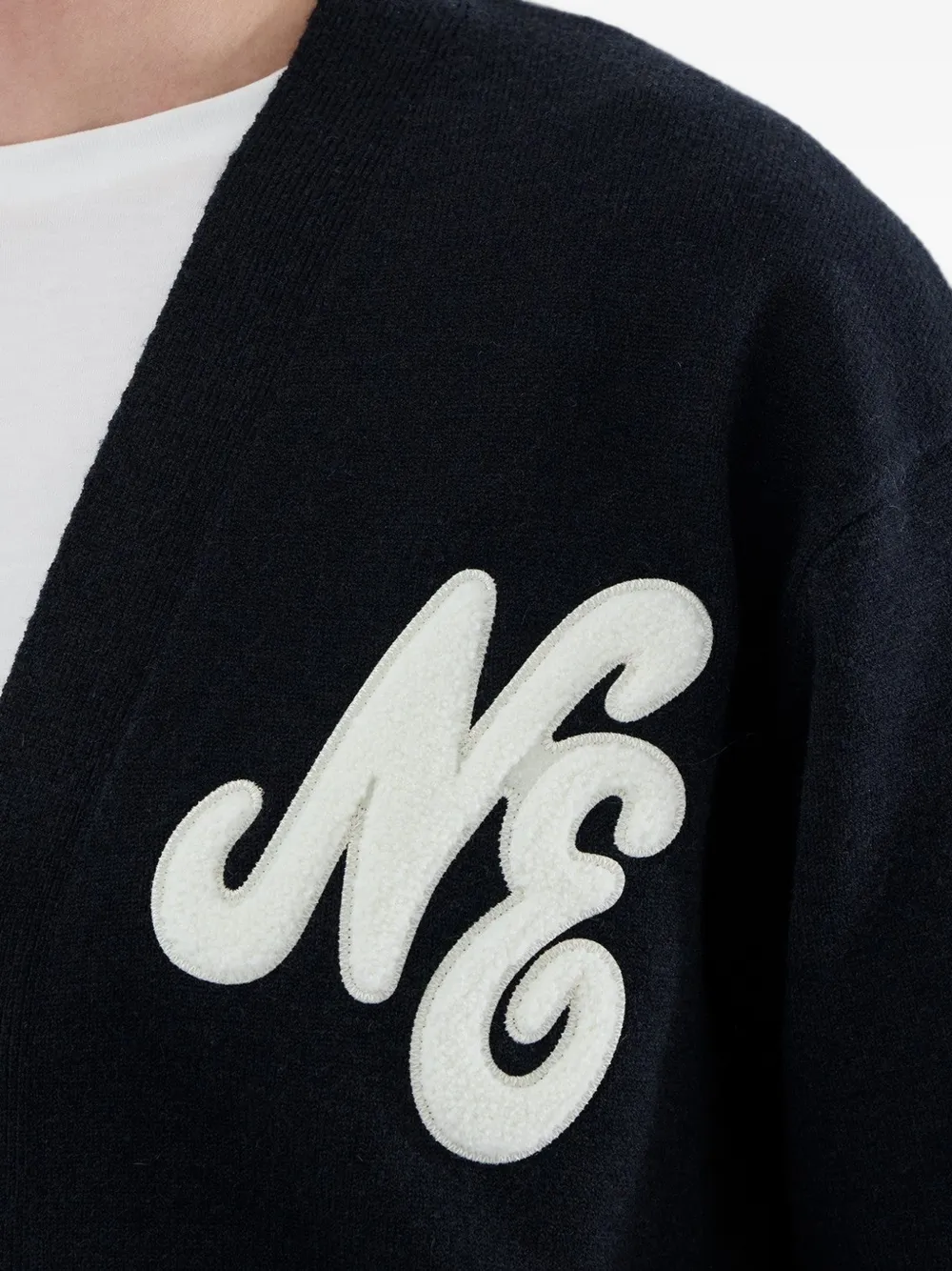 NEW ERA CAP Heritage knoopvest met logo-patch Blauw