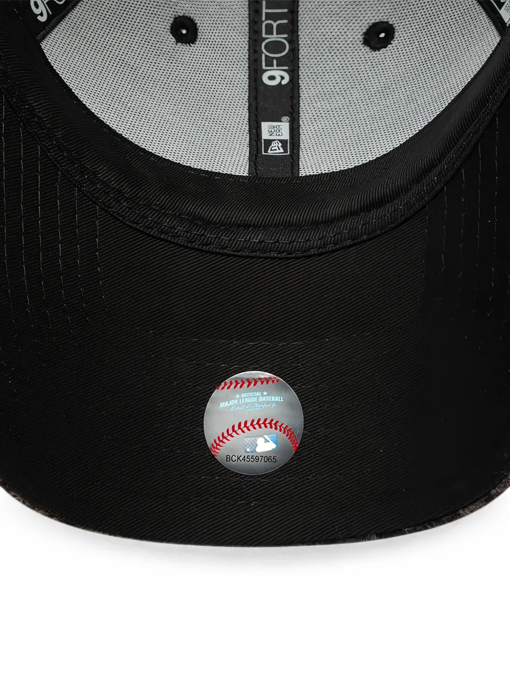 NEW ERA CAP 9Forty LA Dodgers Womens MLB pet met luipaardprint Zwart