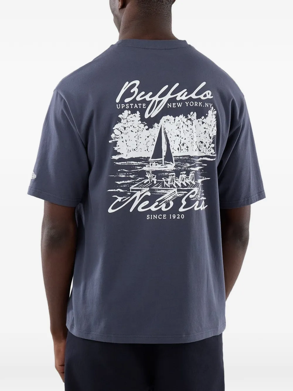 NEW ERA CAP T-shirt met grafische print Grijs