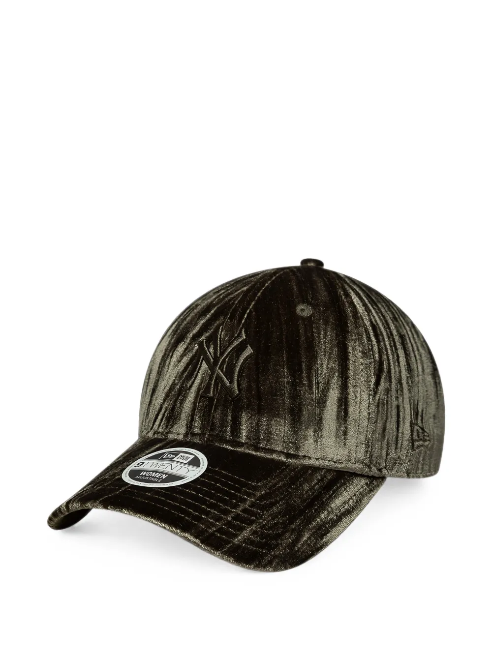 NEW ERA CAP 9Twenty Ny Yankees fluwelen pet Groen