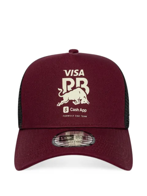 NEW ERA CAP Seasonal E-Frame Visa Cash App Rb logo-print Trucker cap