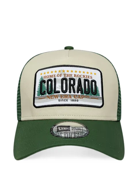 NEW ERA CAP Licence Plate Trucker cap