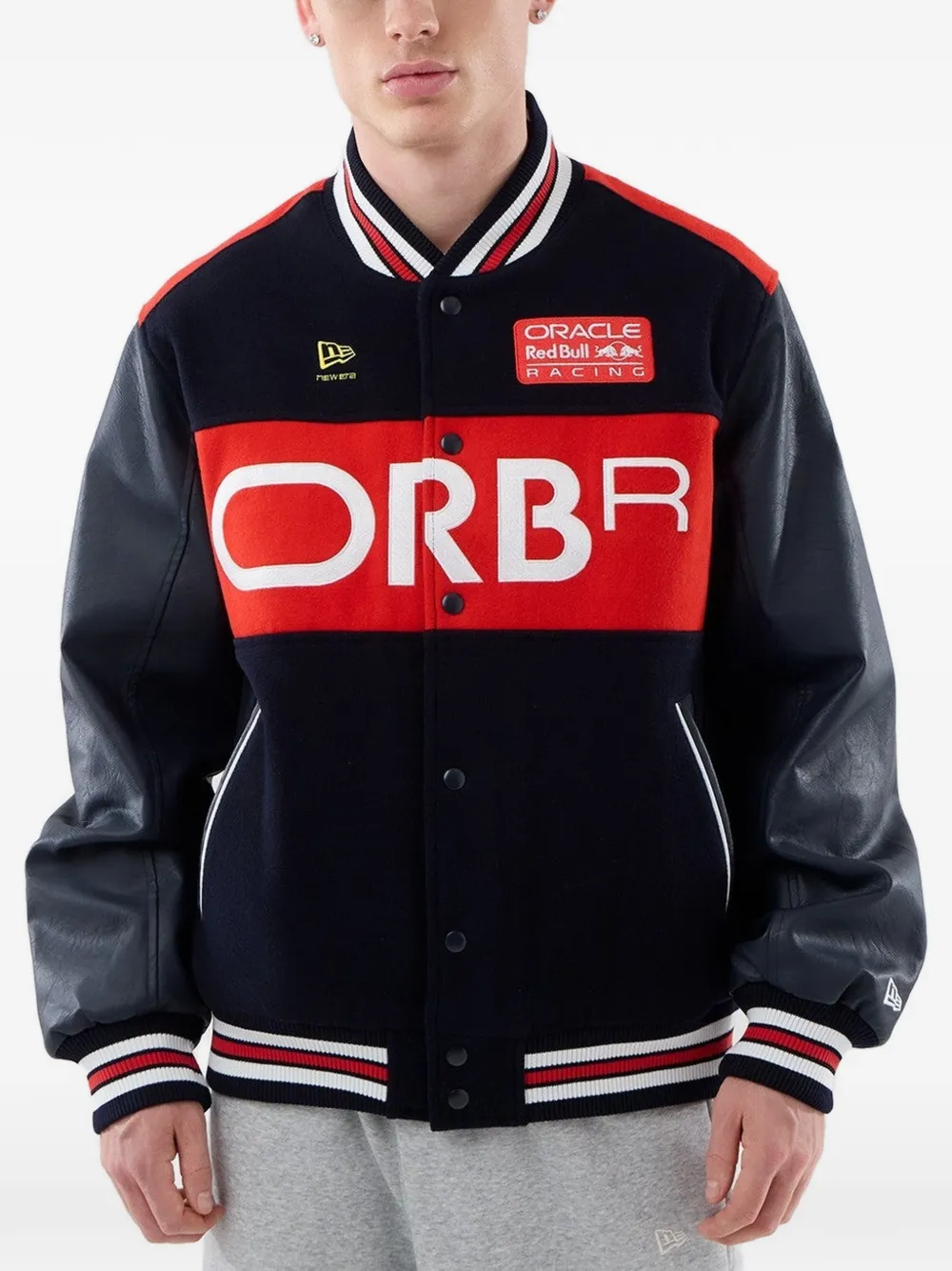 NEW ERA CAP Red Bull Racing varsity jacket