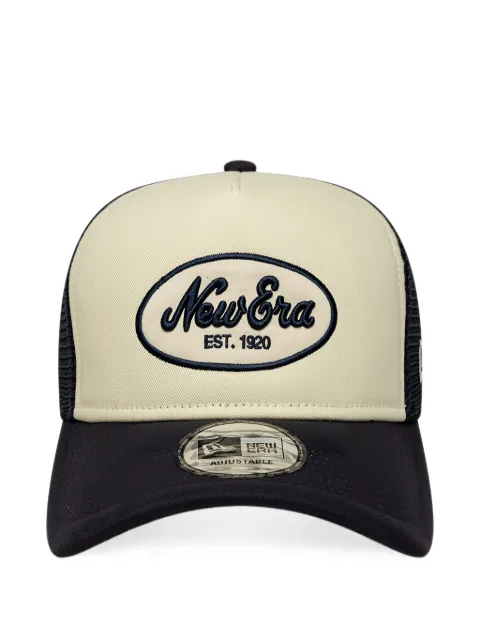 NEW ERA CAP oval foam-patch trucker cap