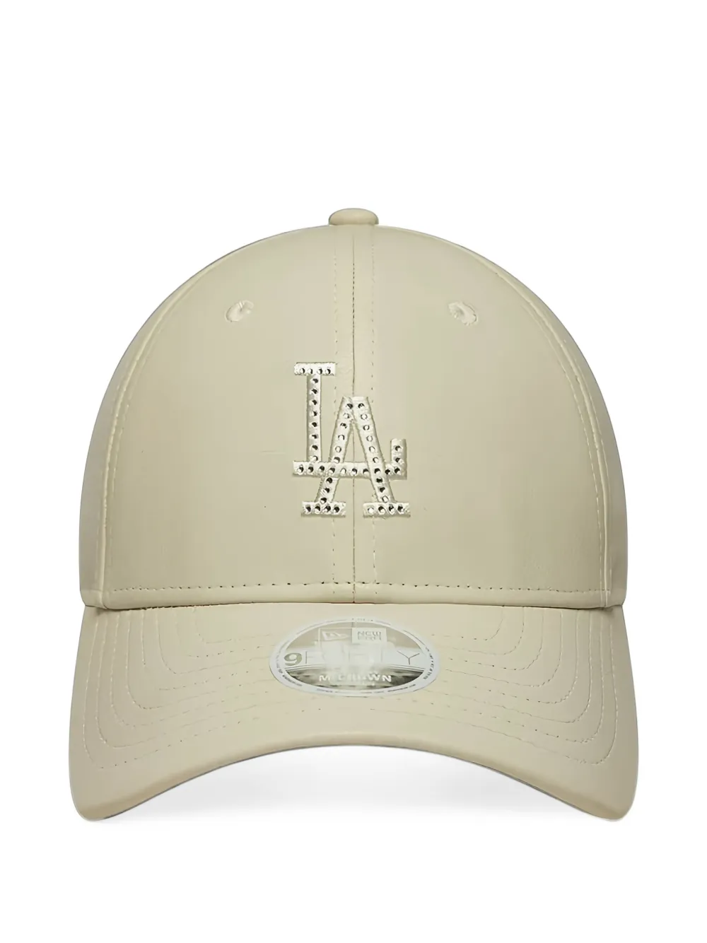NEW ERA CAP 9Forty diamante-embellished cap Beige