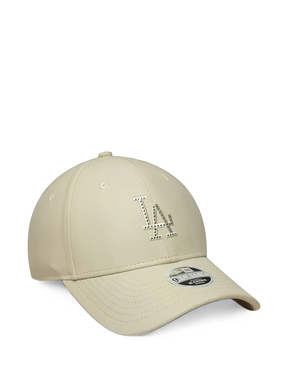 NEW ERA CAP 9Forty diamante-embellished cap Beige