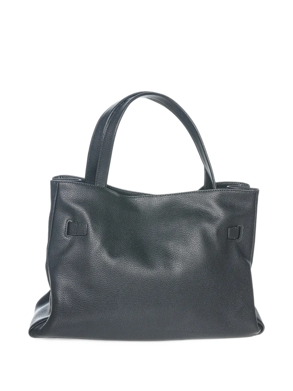 DKNY Bryar leather shoulder bag Zwart
