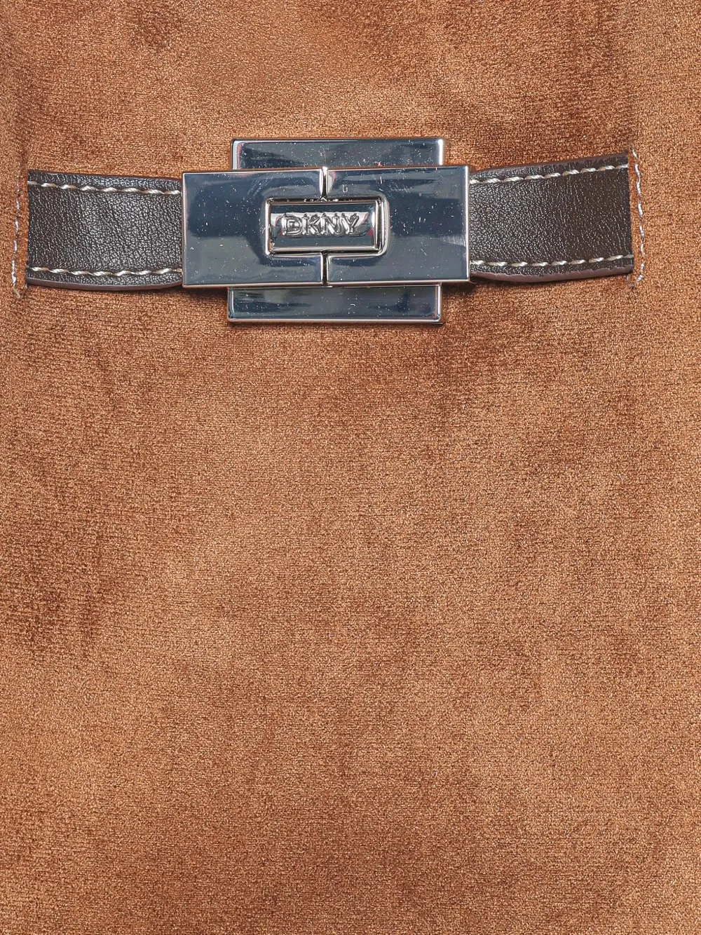 DKNY Bryar fringed shoulder bag Bruin