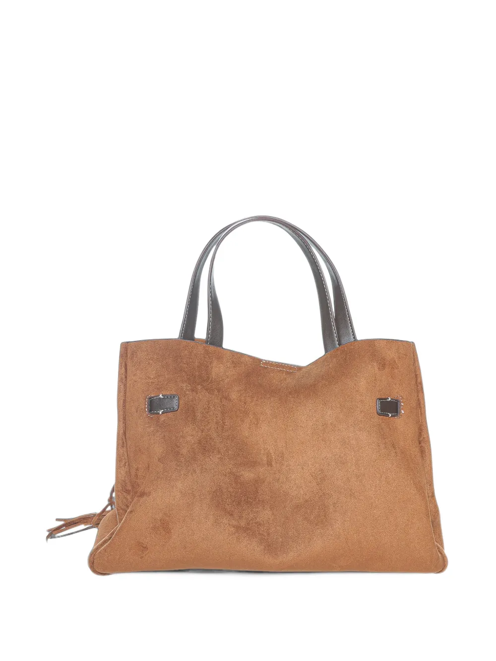 DKNY Bryar fringed shoulder bag Bruin