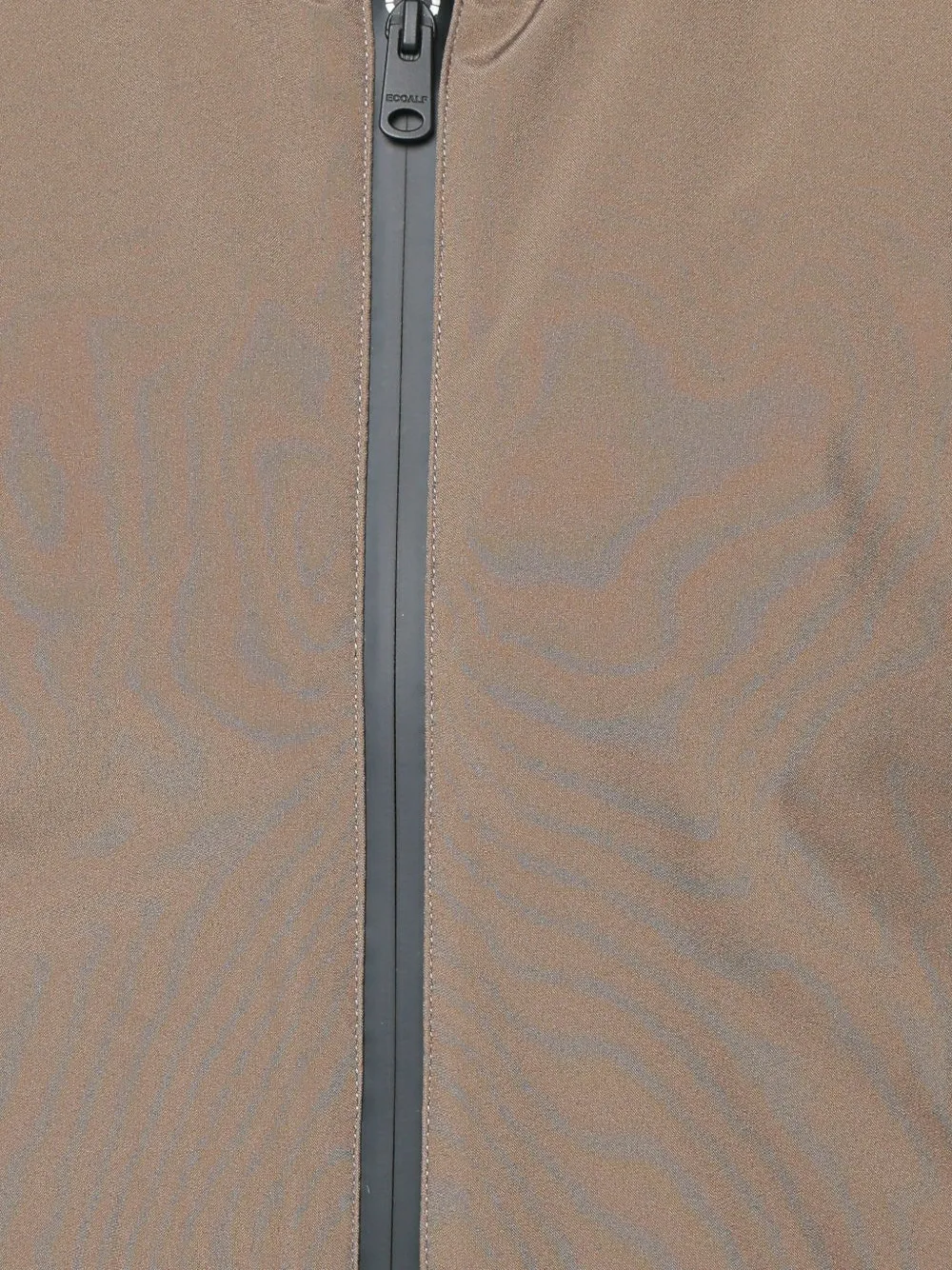 Ecoalf hooded zip-up jacket Beige