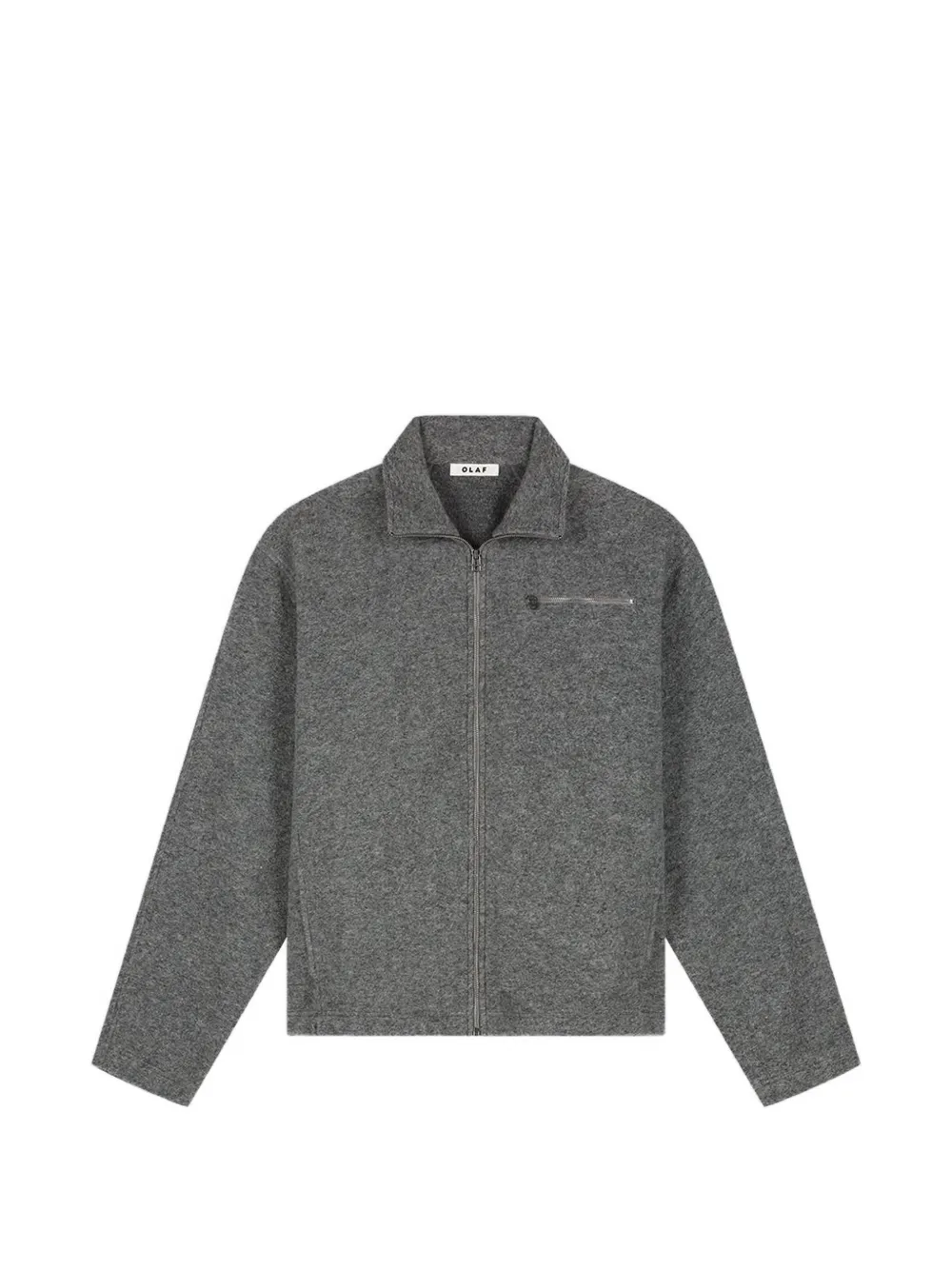 OLAF zip-up fleece jacket