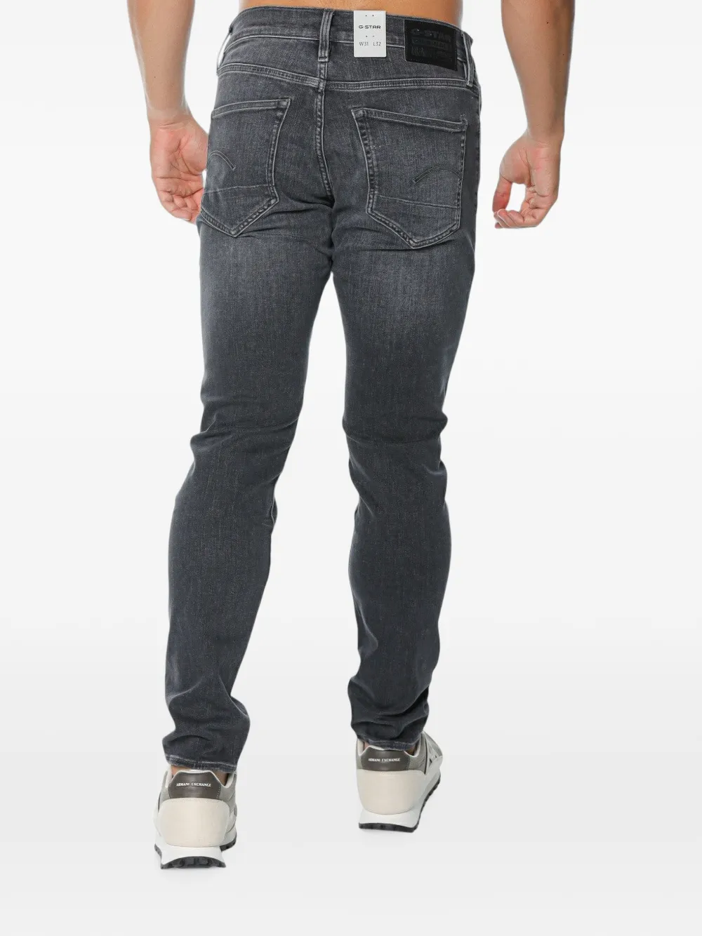 G-Star RAW 3301 skinny jeans Grijs