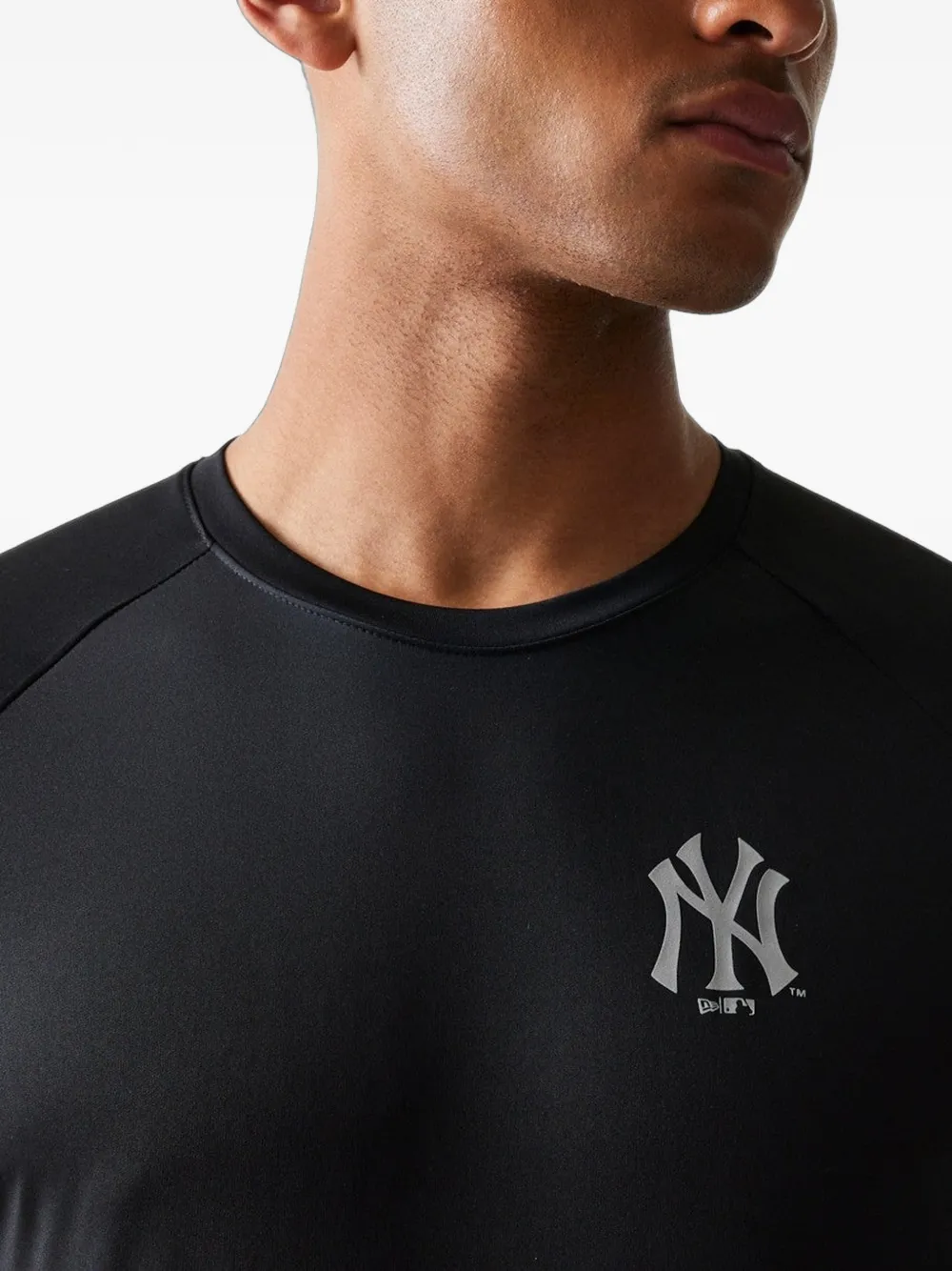 NEW ERA CAP New York Yankees MLB reflecterend T-shirt Zwart