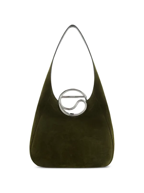 Coperni C Shoulder Bag in Green