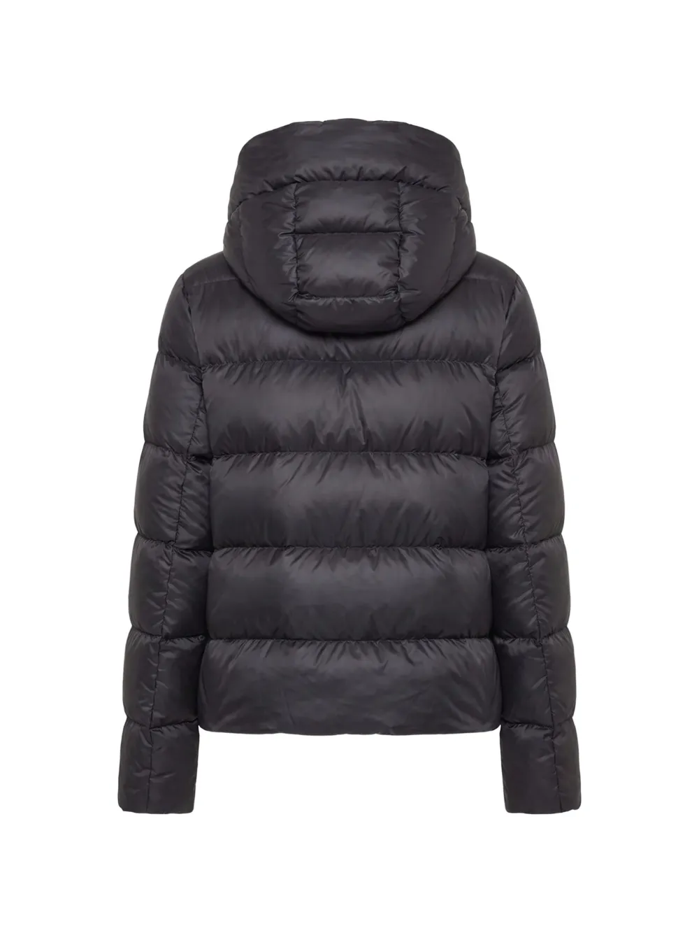 Max Mara Gevoerd jack met capuchon Zwart