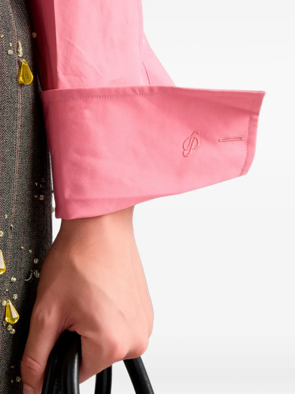 Prada Popeline shirt Roze