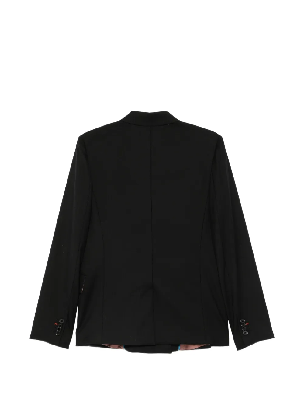 Paul Smith double-breasted peak-lapel blazer Zwart
