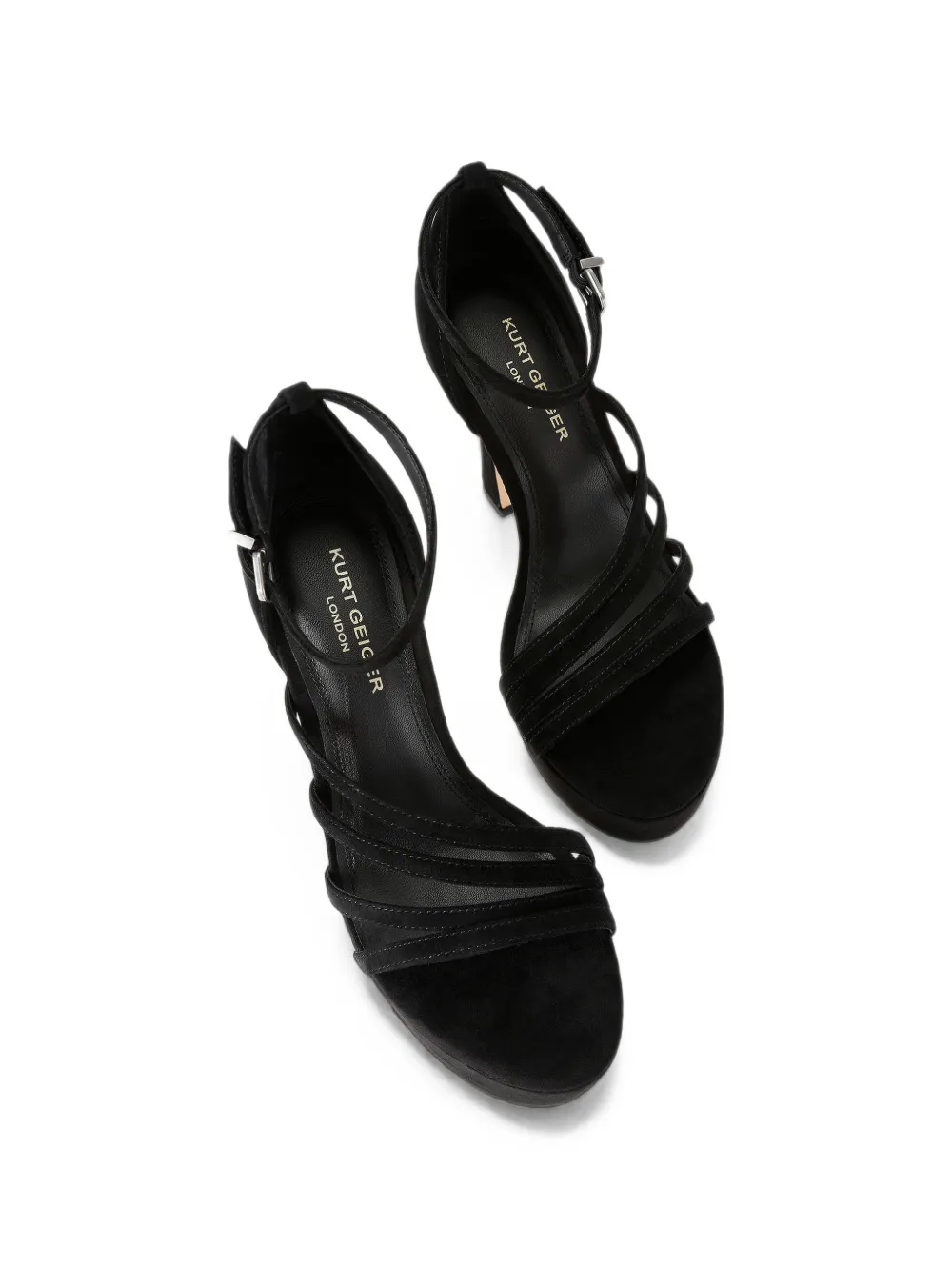 Kurt Geiger London Annabel sandalen met plateau Zwart