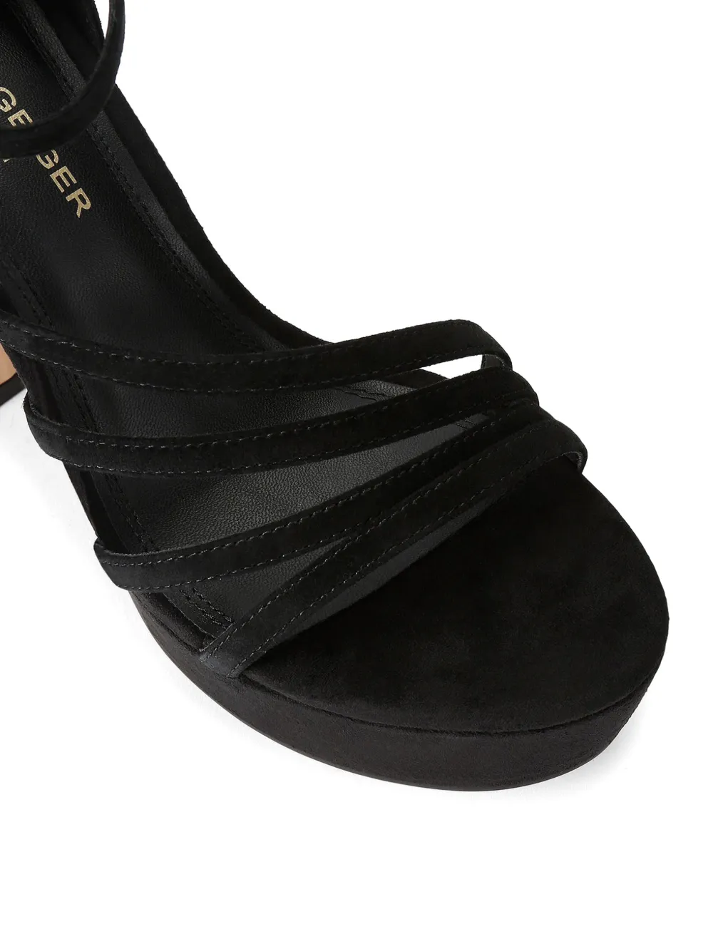 Kurt Geiger London Annabel sandalen met plateau Zwart