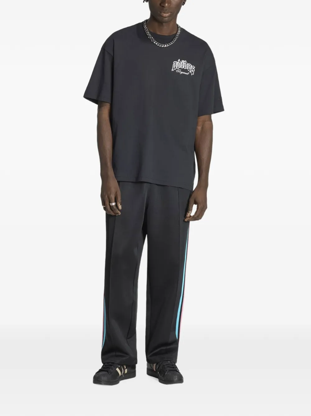adidas Sst Arch T-shirt Zwart