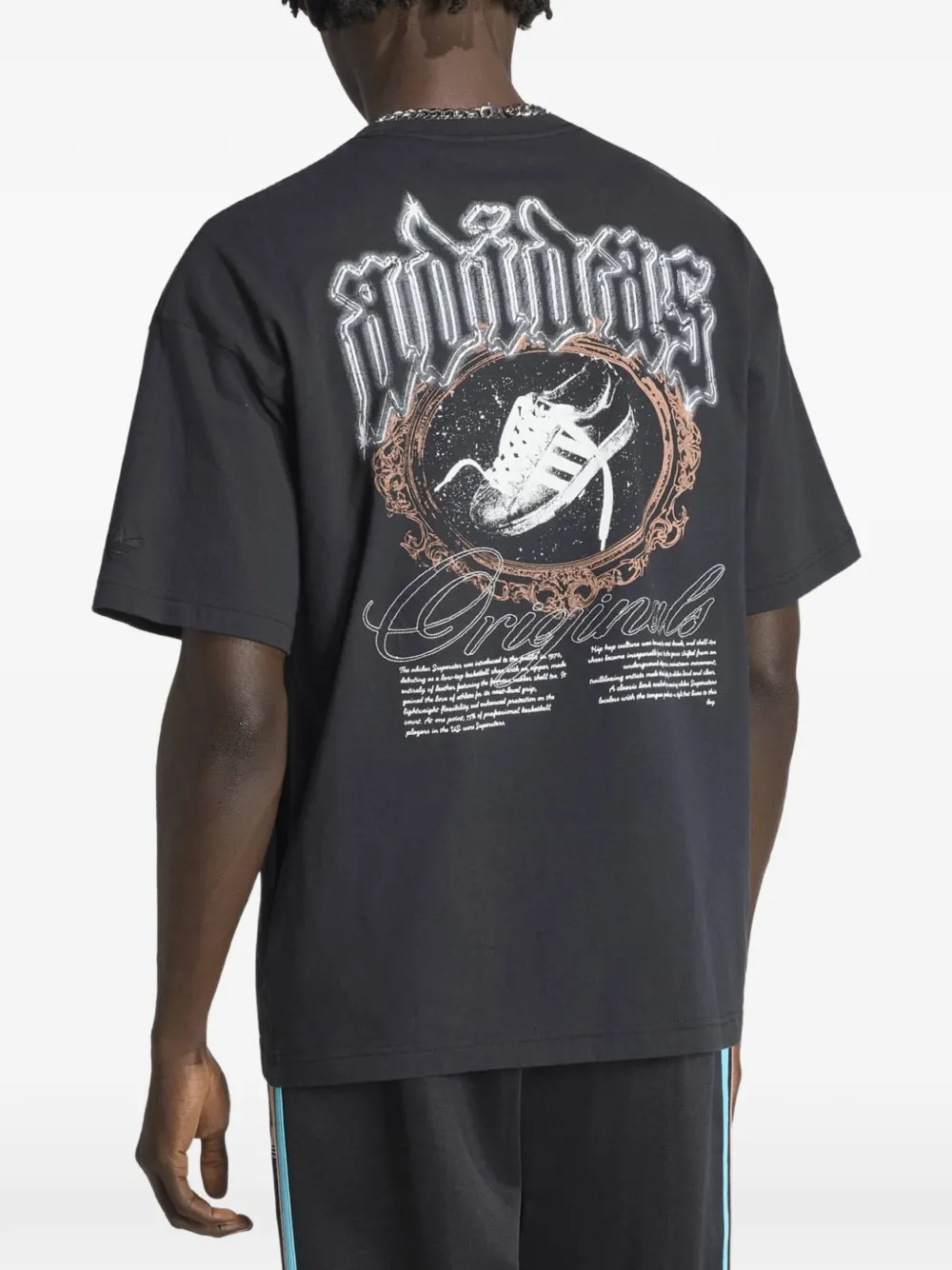 adidas Sst Arch T-shirt Zwart