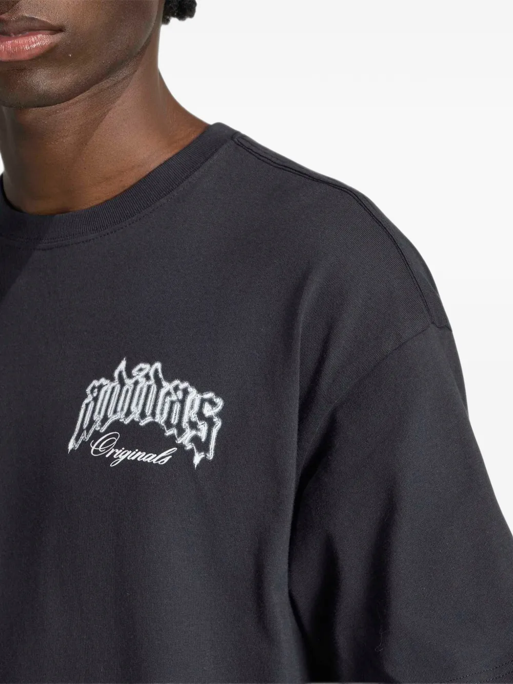 adidas Sst Arch T-shirt Zwart