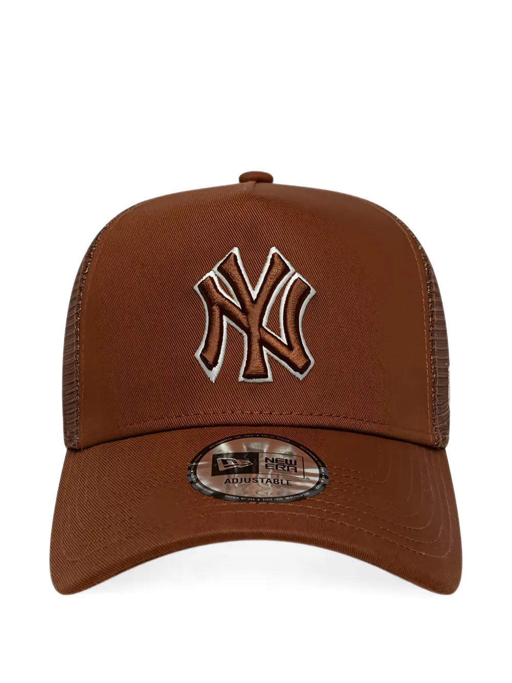 NEW ERA CAP Outline E-Frame Ny Yankees logo-embroidered trucker cap · OS