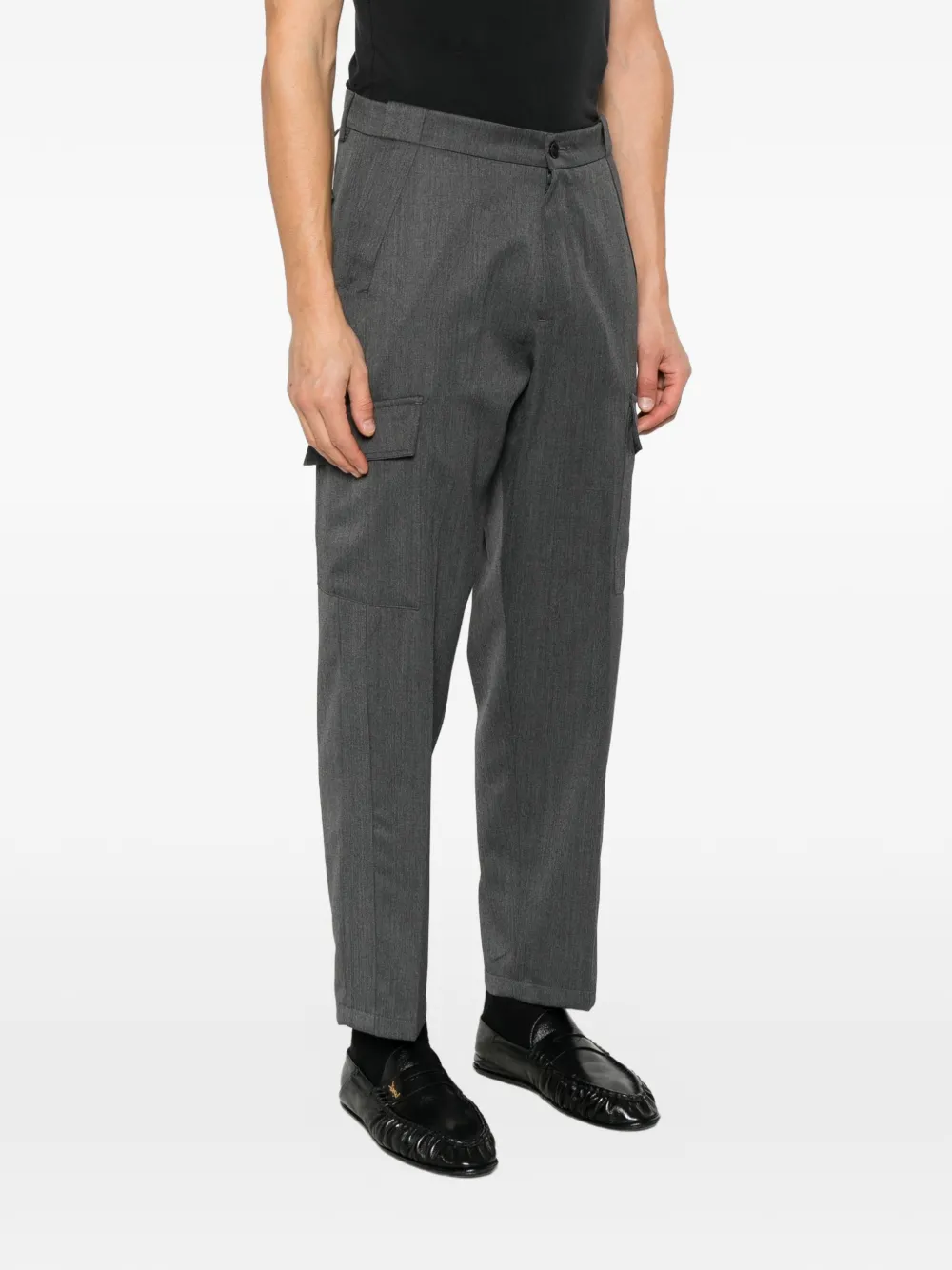 Low Brand Straight cargo broek Grijs